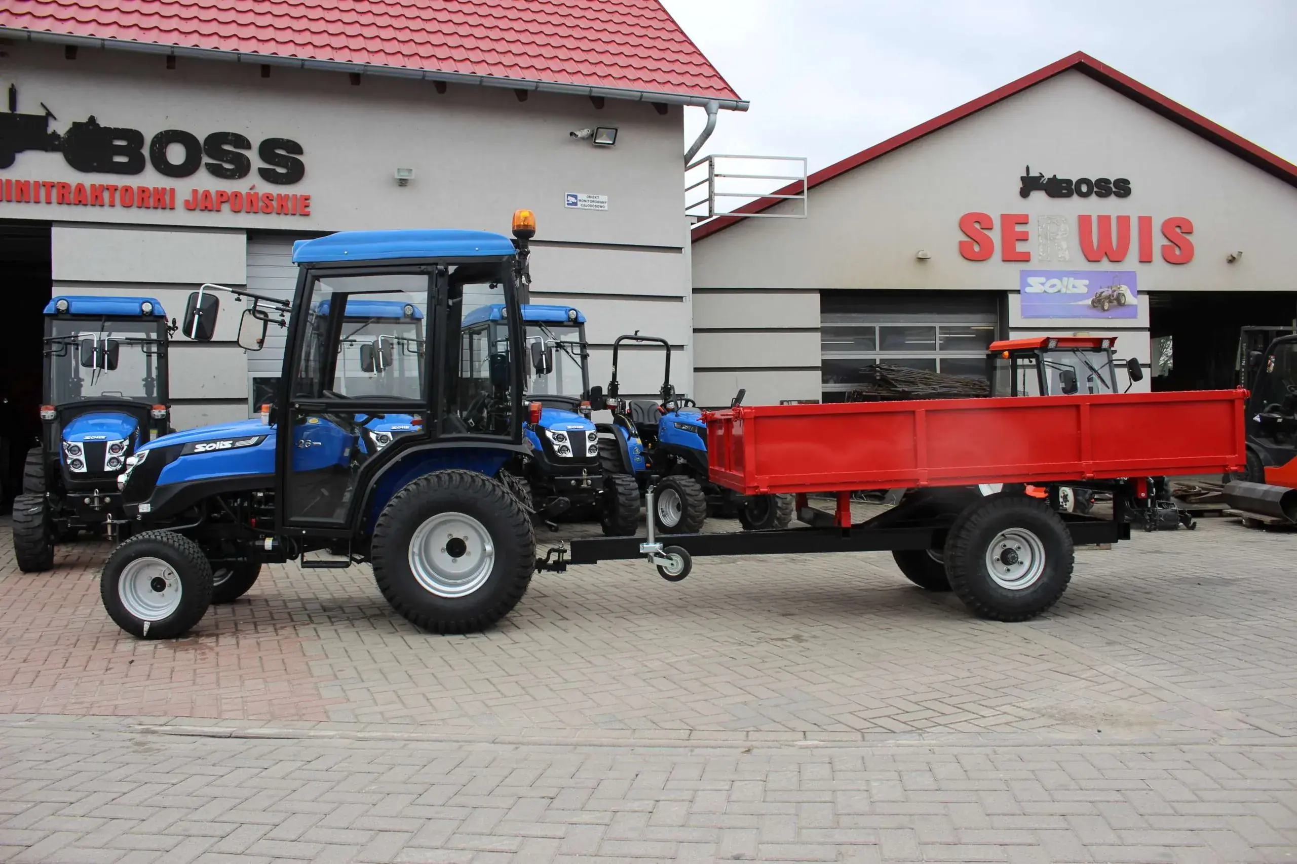 Przyczepka – wywrotka rolnicza