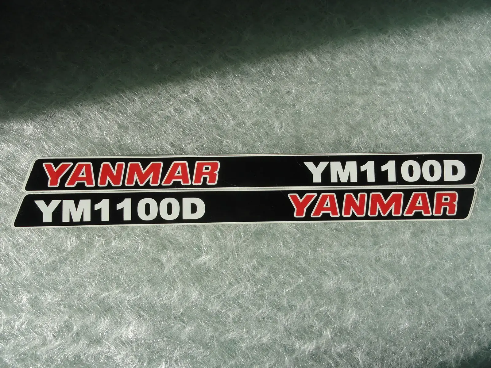 Naklejka na mini traktorek YANMAR 1100D