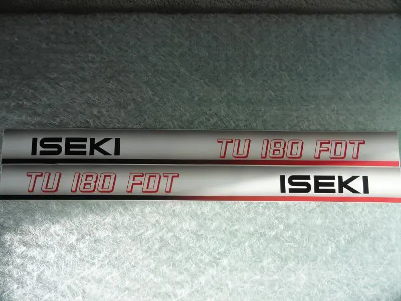 Naklejka na mini traktorek ISEKI TU 180FDT