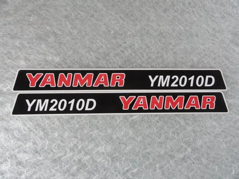 Naklejka na mini traktorek YANMAR YM2010D