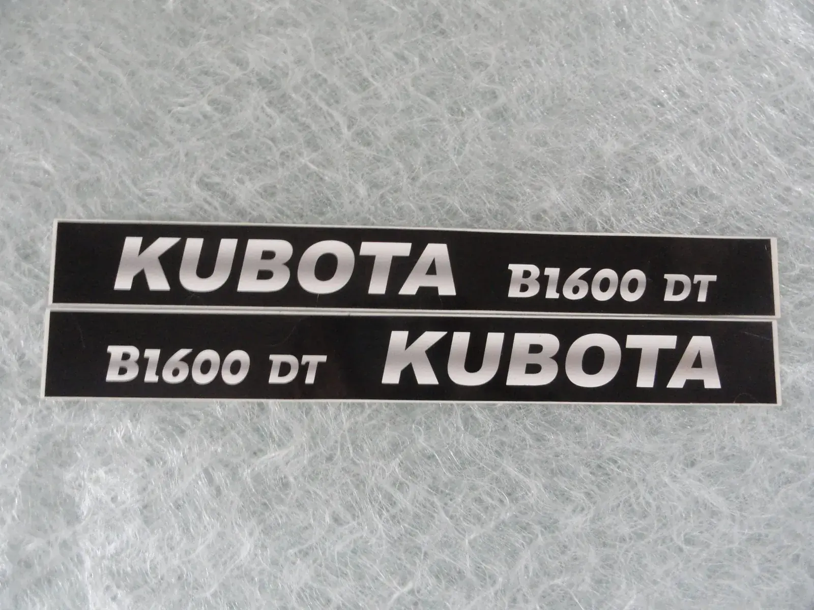 Naklejka na mini traktorek KUBOTA B1600DT