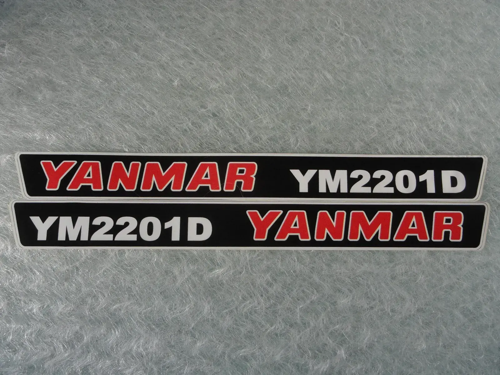 Naklejka na mini traktorek YANMAR YM2201D