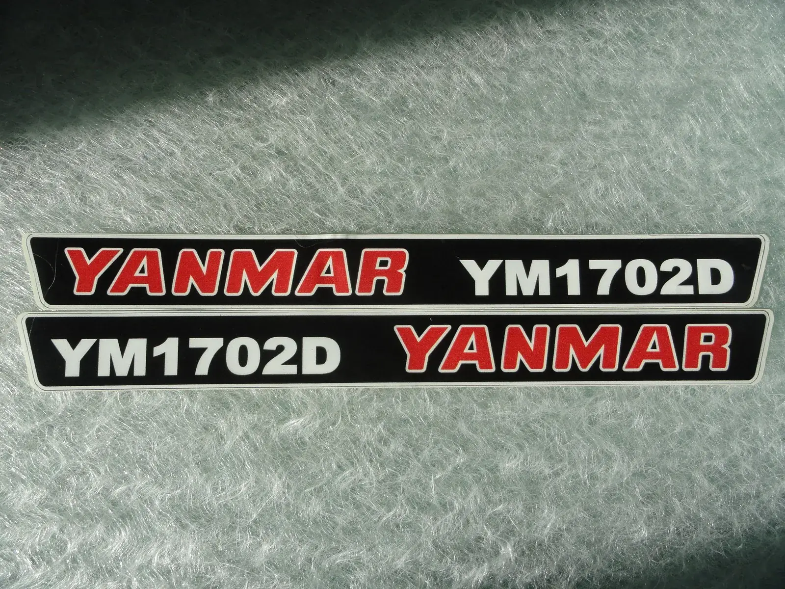 Naklejka na mini traktorek YANMAR YM1702D