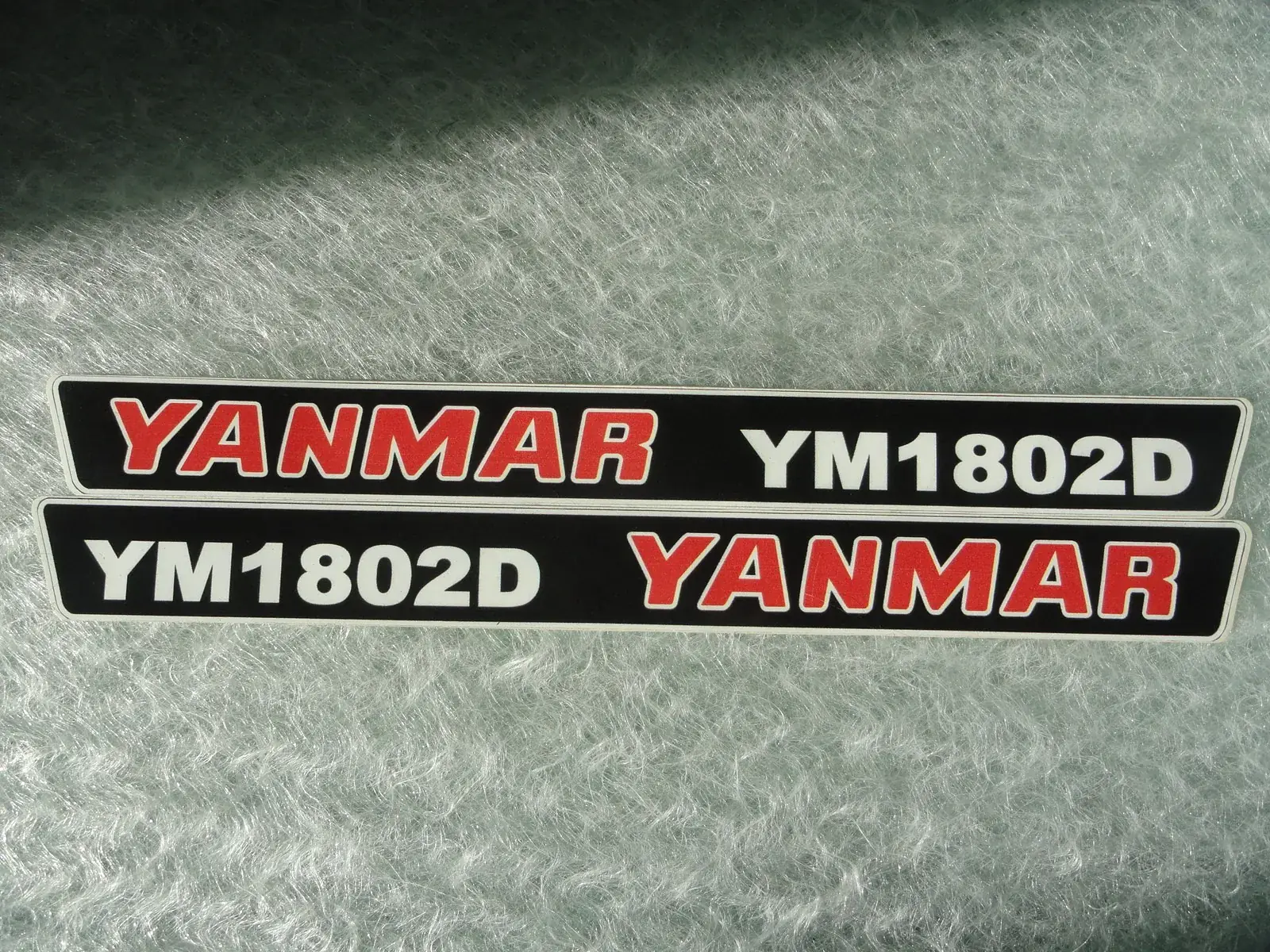 Naklejka na mini traktorek YANMAR YM1802D