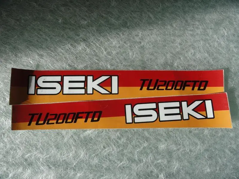 Naklejka na mini traktorek ISEKI TU200FTD