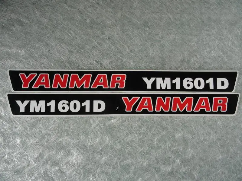Naklejka na mini traktorek YANMAR YM1601D