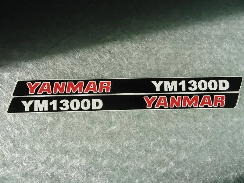 Naklejka na mini traktorek YANMAR YM1300D